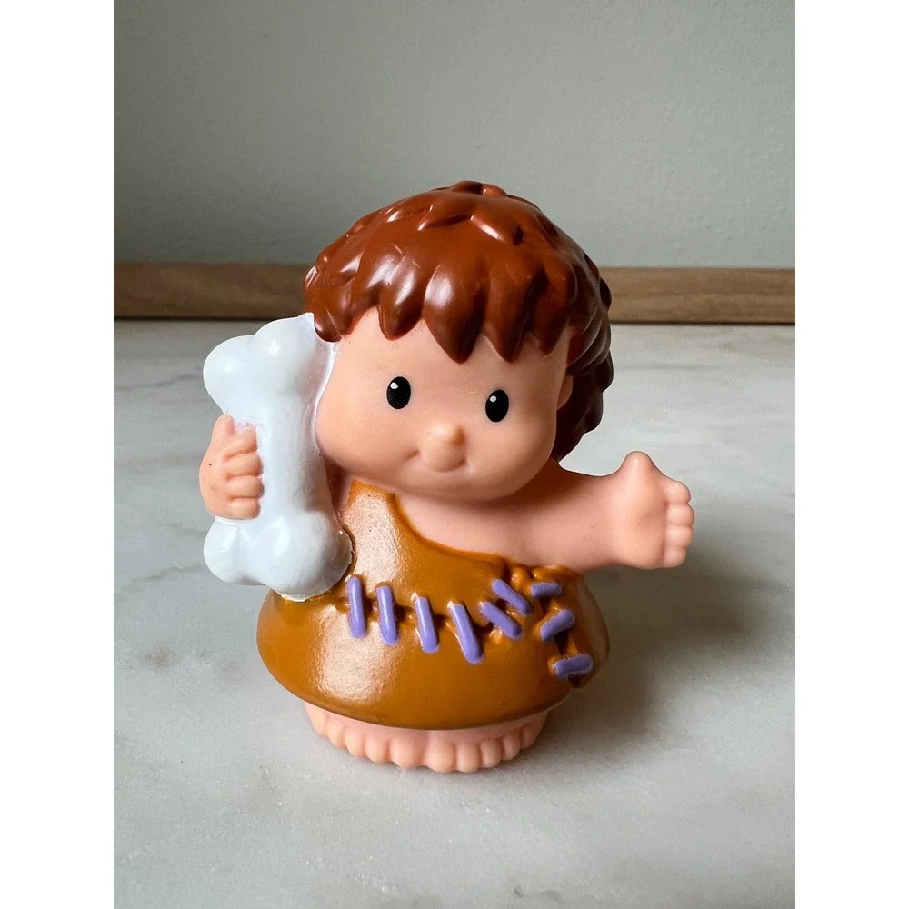 Egg, Food Bucket Cave Person Figure for Lil' Dino T-Rex Little People Dinosaur